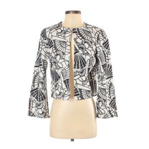 Black Label By Chico's Women's Blazer Jacket SIZE SM (0)